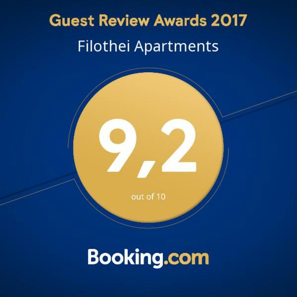 Filothei Apartments Mikrá Mandínia Exterior foto